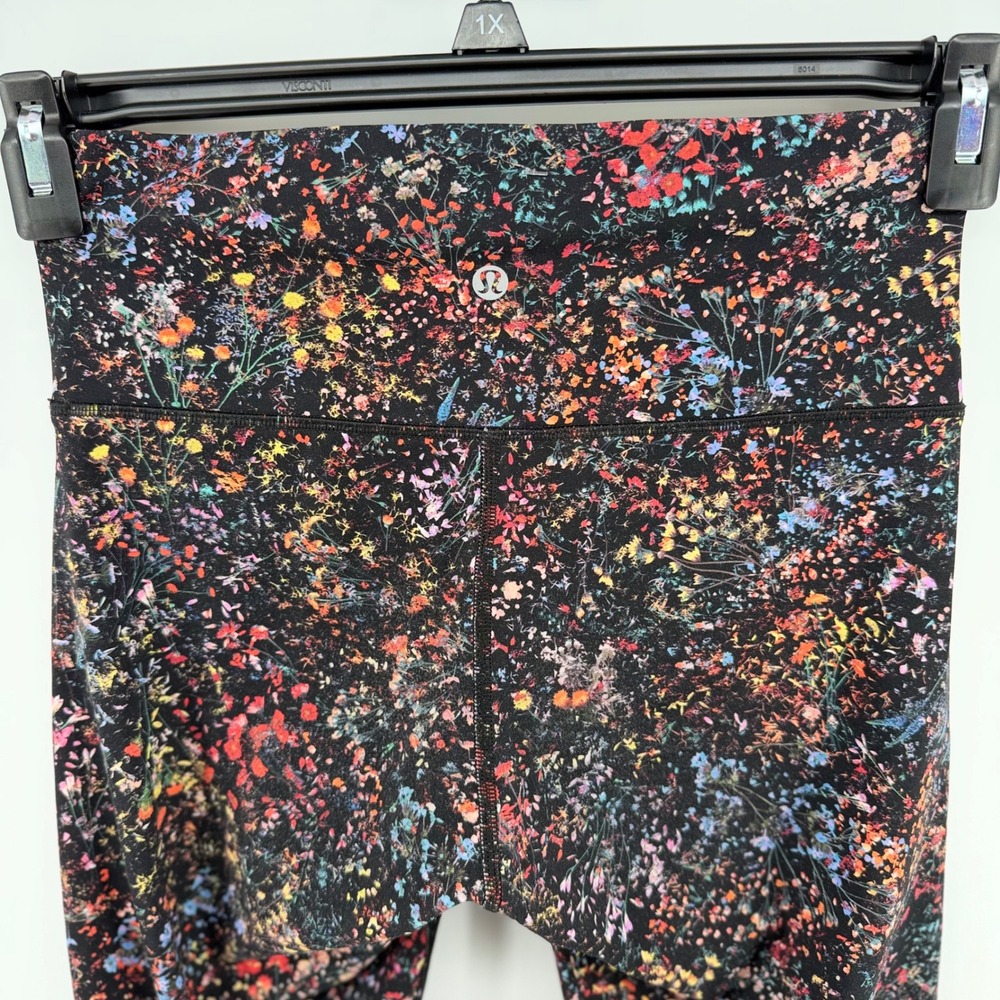 Lululemon Wunder Under Hi-Rise Tight 28" Flowerescent Multi Size 6 Luxtreme - Picture 3 of 4